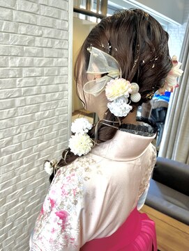 ザブックハンドサロン(The book hand salon) 袴+ヘアアレンジ