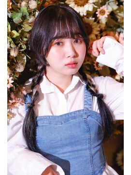 コレクション 佐倉店(COLLECTION) 女の子満載の三つ編みツイン