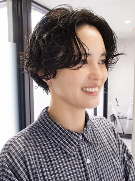 フィルムス 新宿(FILMS) ハッシュカット/ボブレイヤーカット/顔周り/ショート/新宿