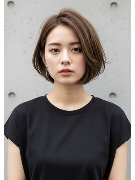 プラグ ヘアーデザイン 大名店(PLUG hair design) ショートボブ