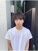 無造作シャドウパーマ
