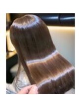  【話題☆髪質改善酸熱Tr】カット＋カラー＋イロノワ髪質改善Tr￥14900→￥12900