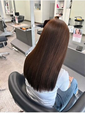 ガルボヘアー 桟橋店(garbo hair) オイルカラー高知美容院ブラウンベージュ