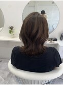 ちょっぴり動きのあるレイヤースタイル