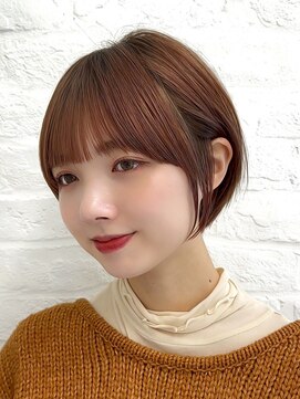 アマトウキョウスマートサロン(AMA TOKYO×Smart Salon) 韓国風巻き　小顔ショート　ハンサムショート
