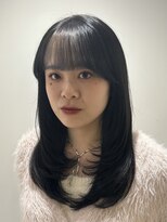 サロンドジョー(salon de joe) 韓国風レイヤーカット/レイヤーカット/顔周りレイヤー