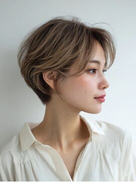 黒髪/クラゲヘアー/オリーブグレー/小顔/ココアベージュ/東海駅