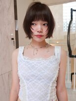 サイン 韓国ボブ 渋谷(SIGN) お洒落なレイヤーカット韓国ボブレイヤーボブ渋谷タッセルボブ