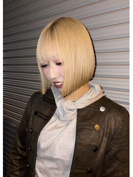 ノイル バイ キートス(neul by kiitos) 【パツボブ×ハイトーン】