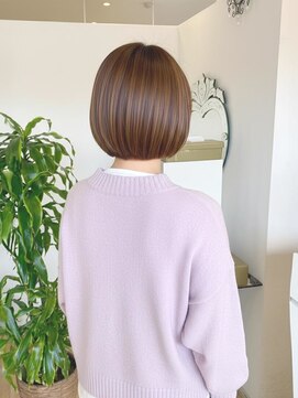 アビエクレール 河内花園(abije claire) 大人可愛い丸みショート【河内花園駅】