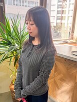 クリック(Click) 着物ヘア/大人ガーリー/ダークアッシュ/似合わせカット/小倉