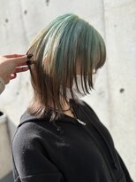 エルフレームバイワンラヴェスト(L'FLAME by one Lovest)&nbsp;ミントグリーン/ルーツカラー/長野駅L'FLAME