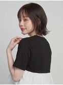 30代40代50代絶壁解消ひし形小顔前下がりショートボブ【越谷】