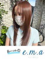 エマヘアデザイン(e.m.a Hair design)&nbsp;ブラウンカラー