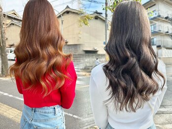 ウェルズグランデ 天理店(Well's GRANDE)の写真/"白髪染め=暗く染める"は卒業!活かして明るく,ぼかす時代![天理/髪質改善/縮毛矯正/パーマ/MEN'S/学割U24]