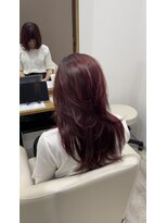 レガリタ(Regarita) ブリーチなしレッド×たっぷりレイヤー