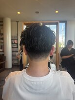 ティア ヘアデザイン(Theia hair design)&nbsp;マッシュ　× ツイストスパイラルパーマ