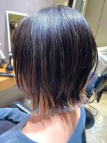 ナチュラル ヘアーデザイニング(Natural hair designing)&nbsp;軽やかにまとまる艶感ミニボブで今っぽく/頑張りすぎない洒落感