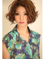 アース コアフュールボーテ 長野稲田店(EARTH coiffure beaute)&nbsp;アシメウェーブ