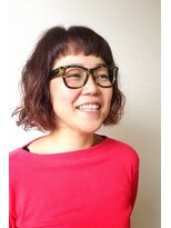 キュアー 浜ノ茶屋店(cure)&nbsp;レトロ感のあるウェーブボブ