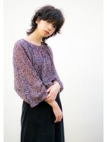 キサ ファータ 恵比寿(kisa fata)&nbsp;[オージュアサロン/恵比寿]簡単スタイリングのミディアムウルフ