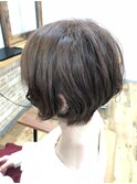 【Hair Resort Dears/高城】大人可愛ゆるふわ前下がりショート