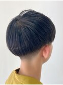 ナチュラルモード刈り上げマッシュ