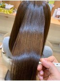 【美髪 久米田】*ナチュラルストレート ウエットヘア
