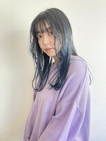 ソーコ 渋谷(SOCO)&nbsp;【SUN】色落ちも楽しめる透明感ブルーカラー　yurika