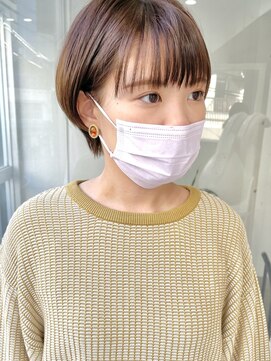 ツイギー 伊賀上ビル店(TWiGGY) 女性らしさのある可愛いショート。