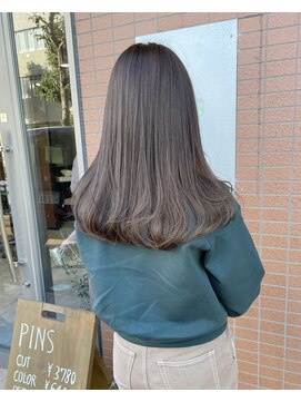 ピンズ(Pins) モカベージュ