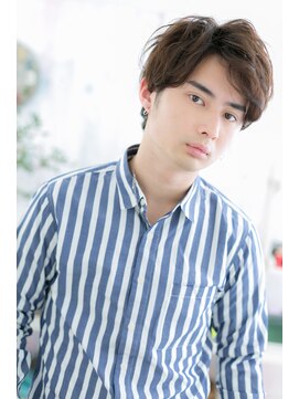 ミック ヘアアンドメイク アップ 駒込店(miq Hair&Make up) ワイルドツーブロックマッシュネオウルフショートb1