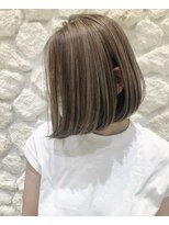 モアナバイヘッドライト 曽根店(Moana by HEADLIGHT)&nbsp;Moana#ハイライト#ボブ#ベージュ#大人可愛い