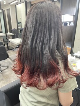 スターズ 川越店(STARS) 裾カラー × RED