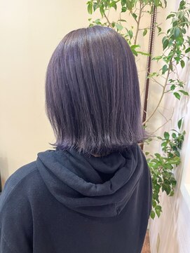 ブランシェ JR勝川駅南口店(BRANCHE) 外ハネbob × Lavenderカラー