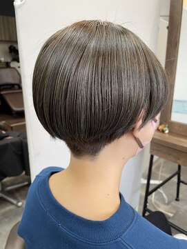 バセット バイ アルター 鎌取店(basset by aL-ter) ココアベージュ/ボブウルフ/黒髪[鎌取駅/髪質改善]