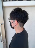 くせ毛マッシュ