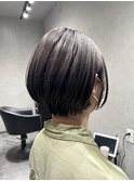 夏向けショートボブ