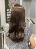 髪質改善カラー☆アッシュベージュ
