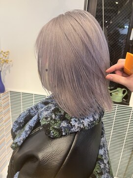 クペウ(cope'u) ほんのり紫のホワイトシルバー