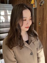 アヴァンス 天王寺店(AVANCE.)&nbsp;暗めミルクティーベージュ×透明感