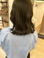 ユーフォリア 青山(Euphoria)&nbsp;【赤み消し】うる艶オリーブベージュ”垢抜けヘア”