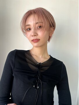 シータ(sheta) 【表参道sheta小林】10代20代30代ハイトーンショート前髪なし