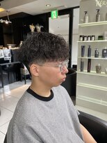 アイズ 海老名(AIZU) 波巻きパーマ 波巻きスパイラルパーマ メンズパーマ 海老名