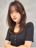 愛されミディアムにレイヤーカットで今っぽさを