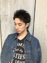 リップス レイ ギンザ(LIPPS Ray GINZA)&nbsp;黒髪ツーブロックショート