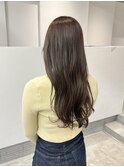ブラウンカラー/透明感カラー/ロングレイヤー/枚方美容室