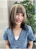 インナーカラーアンブレラカラーフェイスレイヤーローライト
