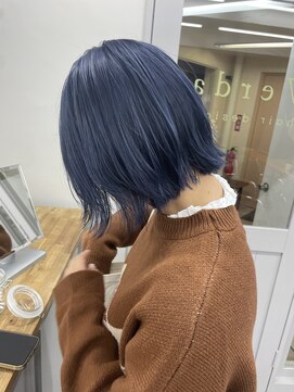 ヴェルダ 池袋店(verda) 透明感ブルーグレー【shion】