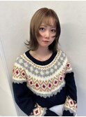 デザインカラー&ボブルフ&似合わせカット♪